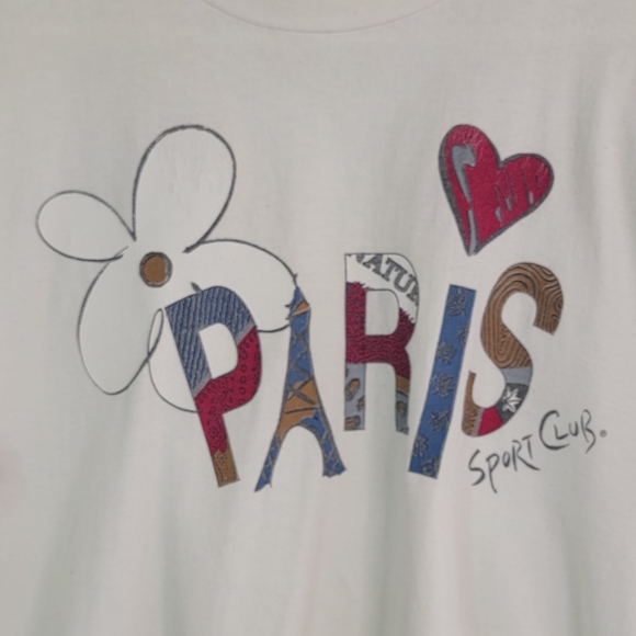 Paris Sport Club Vintage Sinle Stitched 80's 90's Streetwear T-Shirt Men's OS - Picture 4 of 13